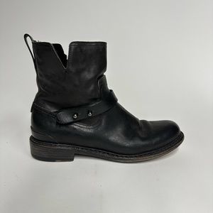 Rag & Bone Moto Ankle Boots with shearling lining size 40